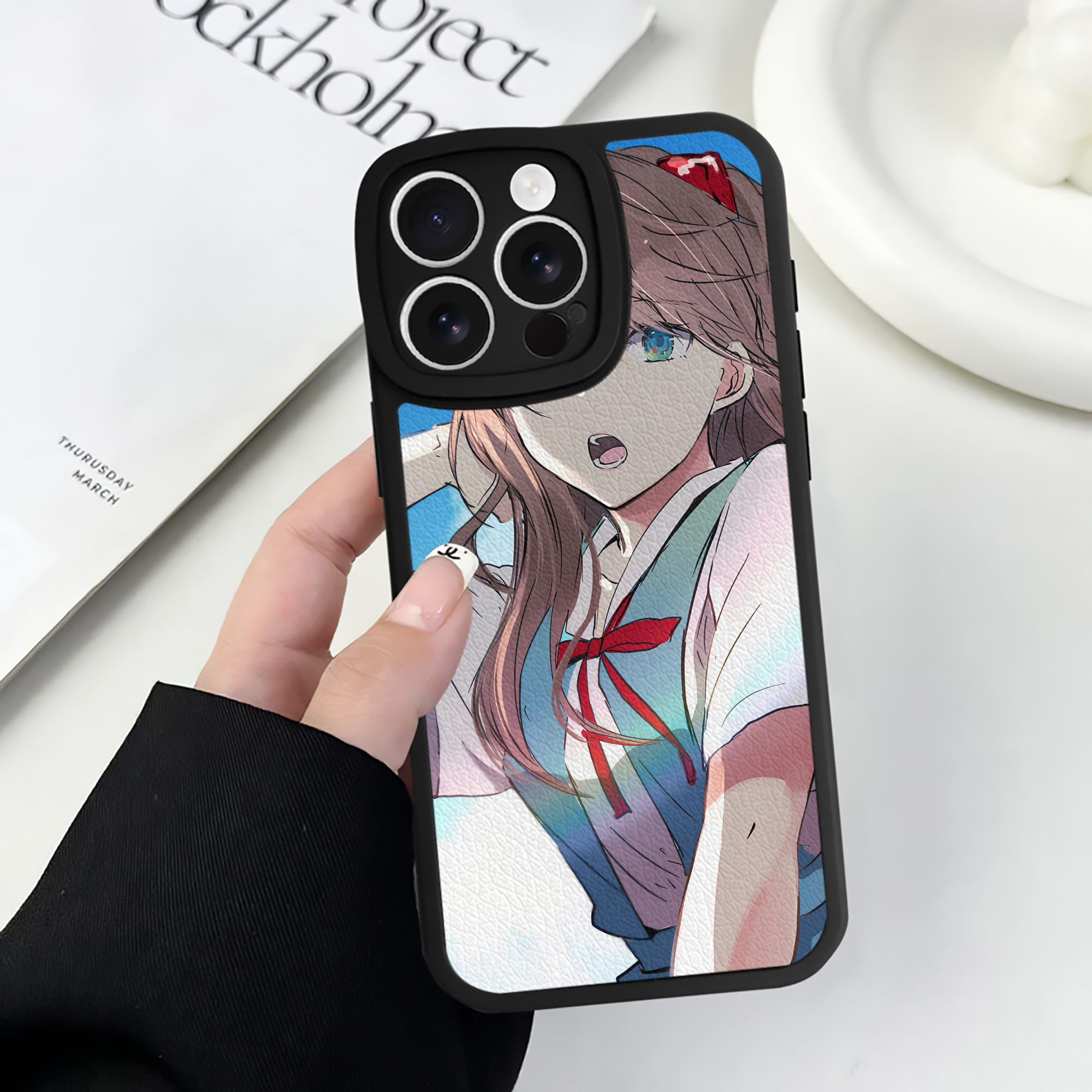 （画像用） EVA 新世紀エヴァンゲリオン 【iPhone 16シリーズ対応】シリコンスマホケース（レザー調） 材質：シリコン